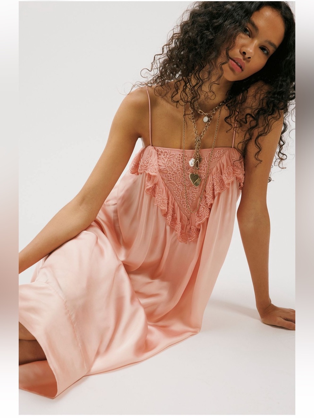 NWT Free People Marquita Midi Dress
